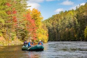 Fall Rafting in Maine