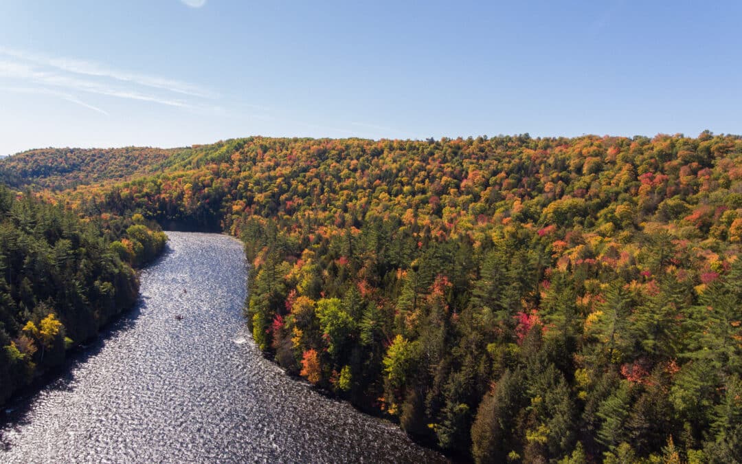 Fall Rafting in Maine