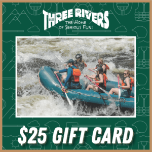 $25 Rafting Gift Card