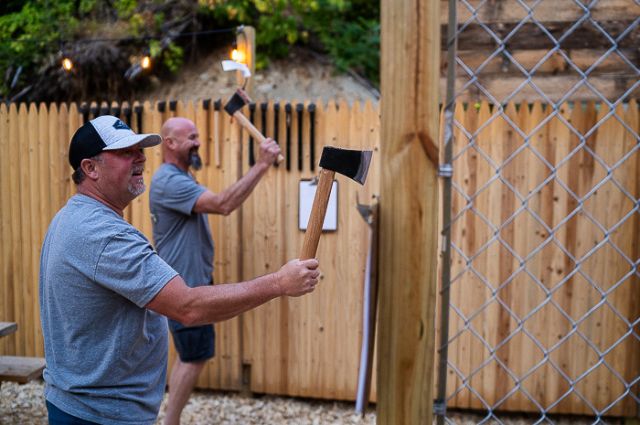 axe throwing